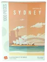 Illustrations of the World: Sydney (1000pc) Jigsaw