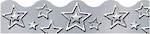 Trimmer Metal Silver Stars