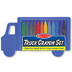 Melissa & Doug Truck Crayon Set