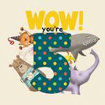 WOW! You're Five birthday book
