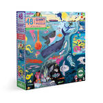 eeBoo Within The Sea 48pc Giant Puzzle
