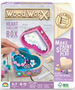 Wood WorX Heart Jewellery Box