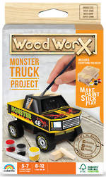 Wood WorX Monster Truck Kit