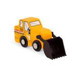 Battat Mini Wooden Vehicle Front Loader Excavator