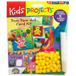 Colorific - Kids Projects - Pom Pom Art Cardmaking Kit
