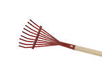 Childs Metal and Wood Red Leaf Rake