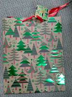 Large Christmas Themed Gift Bag