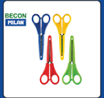  Milan Scissor 5.7 inch with Plastic Cover