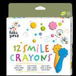  12 Colors Smile Crayons- haku yoka