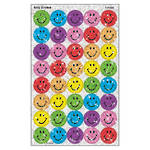   Colourful Sparkle Smiles Stickers