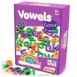  Rainbow Vowels (Cursive)