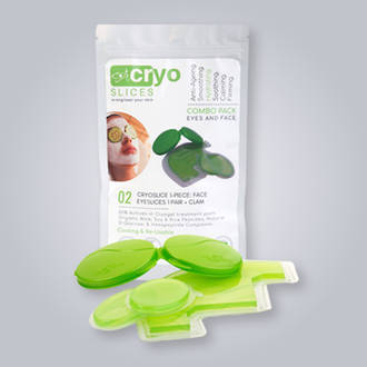 CRYO-Slices Face Mask & Eye Slices COMBO (Re-usable 10x)