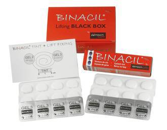 Wimpernwelle & Binacil Lifting Box Gel 3 = Black