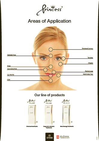 Princess Injectables A4 poster