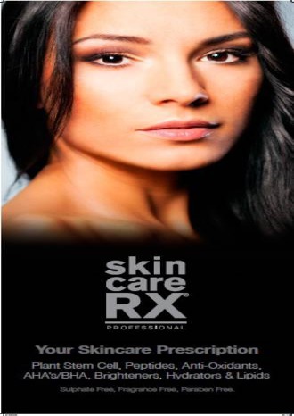 SkincareRX Banner Poster A2 face