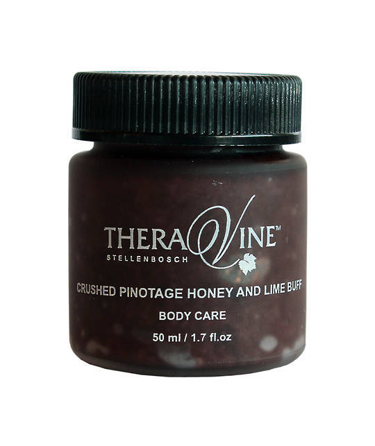 Theravine MINI Crushed Pinotage Honey and Lime Buff 50ml