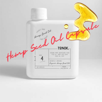 TONIK - Hemp Seed Oil Capsules (120)