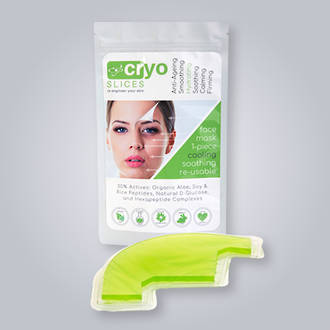 CRYO-Slices Face Mask 1 PCE (Re-usable 10x)