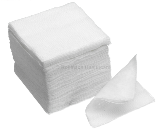 Gauze 12 ply 100 pack 7.5 x 7.5 non- sterile