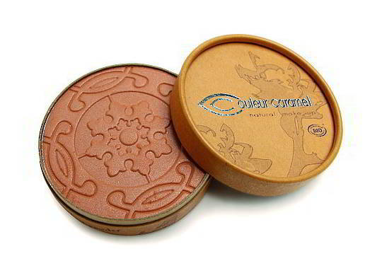 Couleur Caramel Pearly Red Brown Powder Bronzer