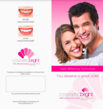 Cosmetic Bright Pro System Client Brochures x50