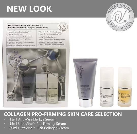 Theravine RETAIL Collagen Pro Firming Skin Care Selection Pack