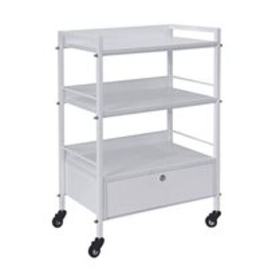 3 Tier Trolley with One Bottom Drawer image 0