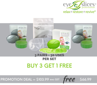Buy x3, Get x1 Free:- Eyeslices 30 Day Retail Pack image 0