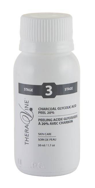 Theravine Professional Charcoal Glycolic Acid Peel 20% 50ml image 0