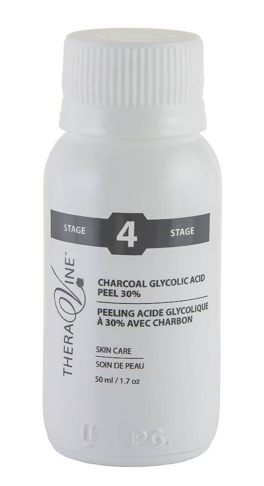 Theravine Professional Charcoal Glycolic Acid Peel 30% 50ml image 0
