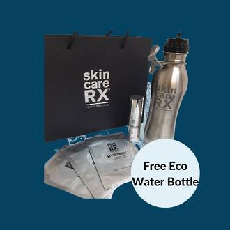 SkincareRX Hydrafix Special Offer including - 9 Hydractive silk mask singles + 3 Hydrafix HA 30ml +3 bags + 3 Water bottles image 0