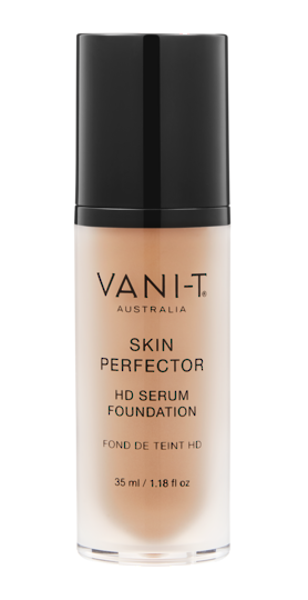 VANI-T Skin Perfector HD Serum Foundation, with bag - F33 image 1