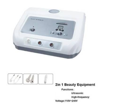 2 in 1 Beauty System High Frequency & Ultrasonic image 0