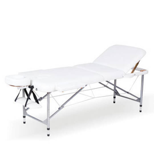 White Portable Facial / Massage Bed image 0