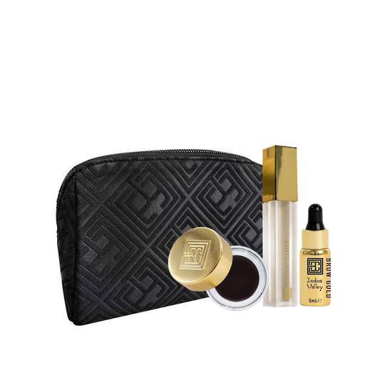 Alias 02- Case-Brow Lamination Gel, Brow Gold Oil (5ml), Dark Brown Brow Creamade image 0