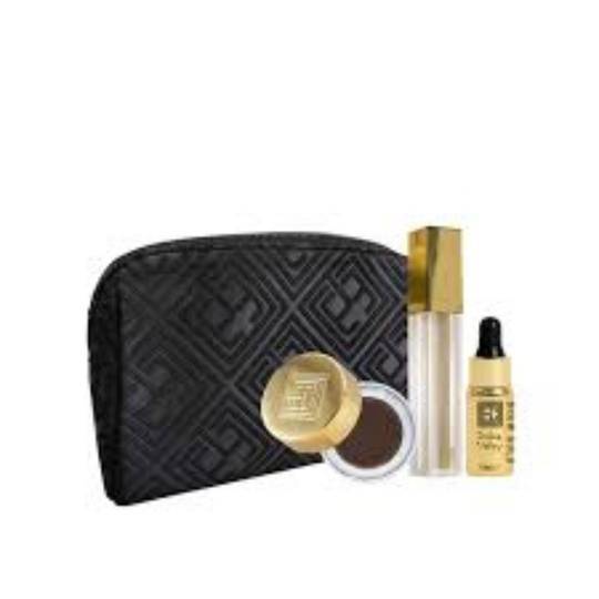 Alias 02- Case-Brow Lamination Gel, Brow Gold Oil (5ml), Soft Brown Brow Creamade image 0