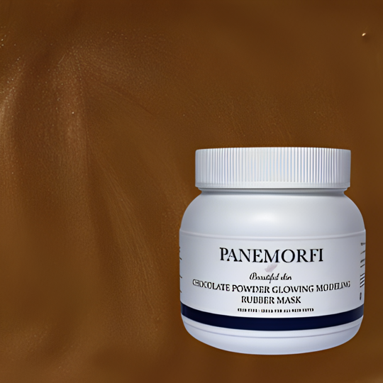 PANEMORFI Chocolate Powder Glowing Modeling Rubber mask 500g image 0