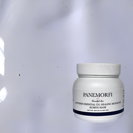 PANEMORFI Lavender Essential Oil Healing Modeling Rubber mask 500g image 0