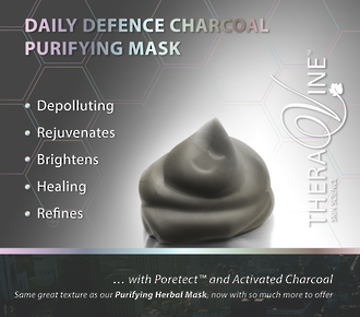 Theravine Professional Charcoal Purifying Mask 250ml image 1