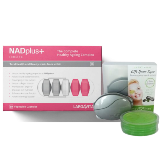 NADplus+ COMPLEX 60 + Free 30 Day EyeSlices Kit image 0
