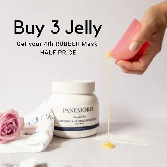 Buy 3 Jelly Masks, receive a Rubber Mask 1/2 Price image 0