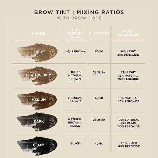 Brow Code Tint - Natural Brown image 1