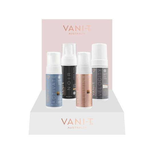 VANI-T Self Tan Counter Unit - Tester & Retail Bundle (Tanning Mousses Only) image 0