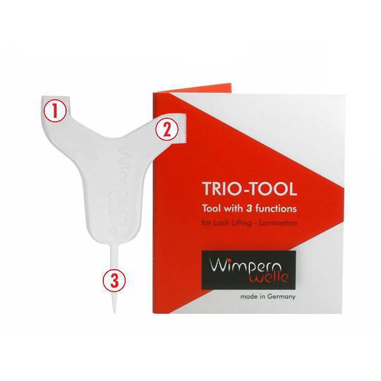 Trio Tool for Lash Lifting & Brow Lamination (WIMPERNWELLE) image 0