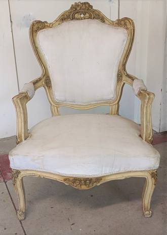 French Antique Arm Chair $950