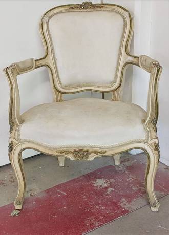 Small  Antique French Armchair $650.00