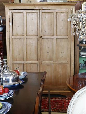 Baltic Pine Large Cabinet - Wardrobe, Kitchen, Linen or Media Storage $3950