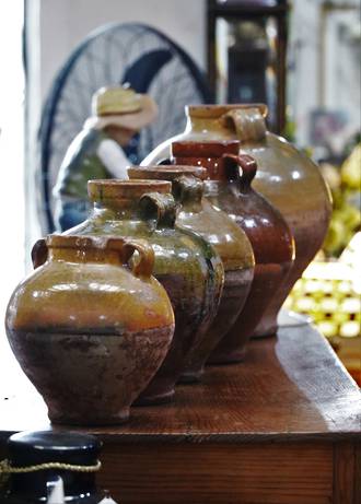 19th Century French Olive Jars - Only 2 left