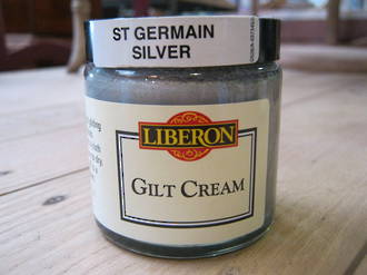 Liberon Gilt Cream 30ml - St Germain Colour -  Silver