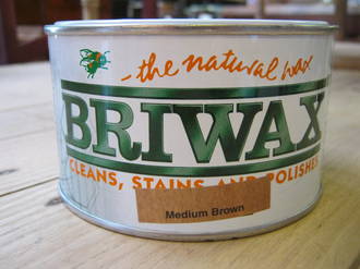 Briwax 400gms - Medium Brown
